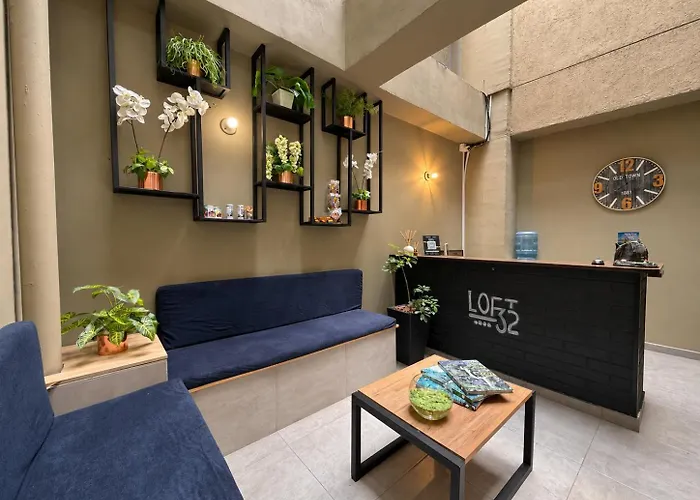 Hotel Loft 32 Medellín Living